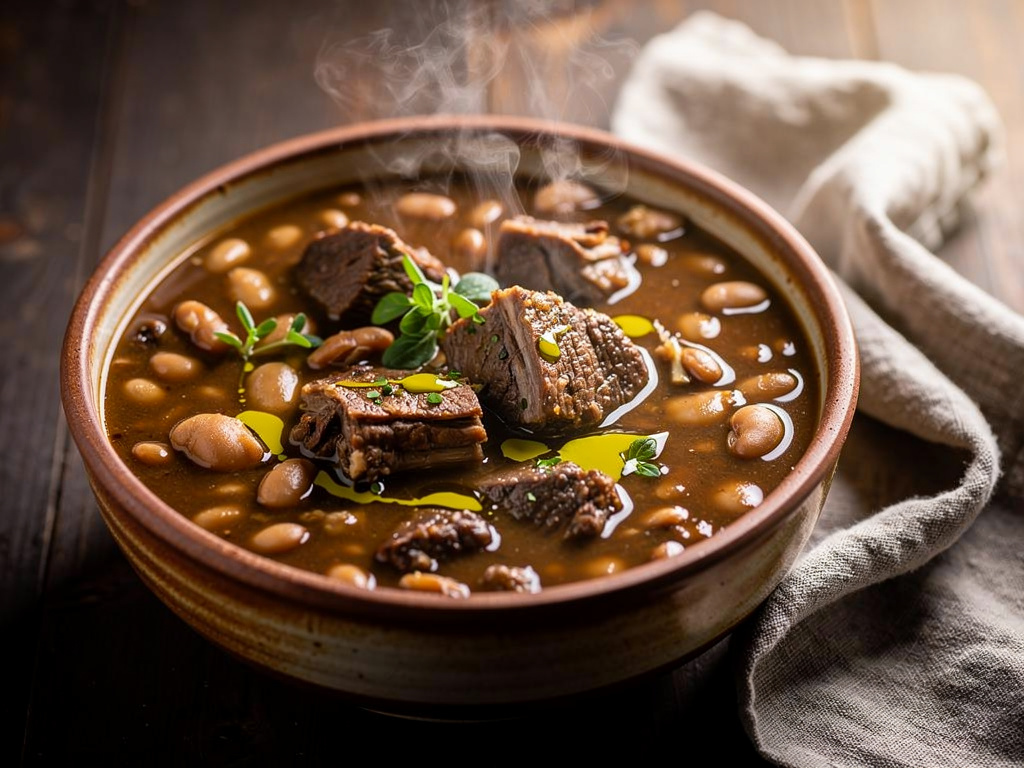 Bean Soup with Lamb