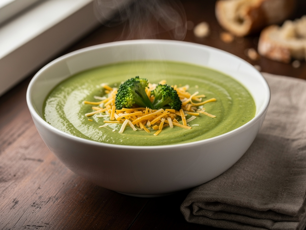 Creamy Broccoli Cheese Soup
