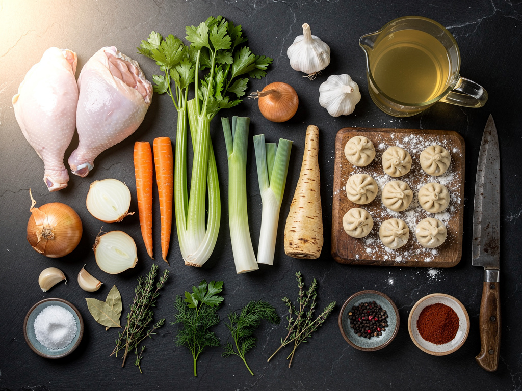 Fresh ingredients gathered and ready for this recipe.