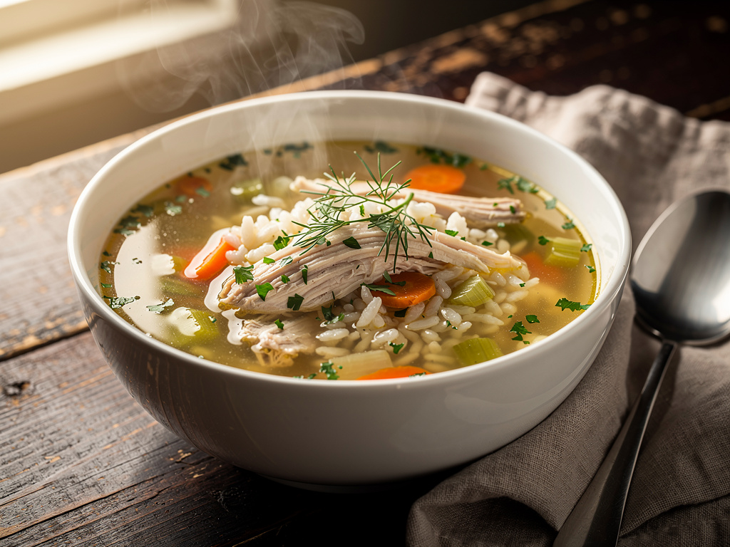 Chicken Soup with Rice