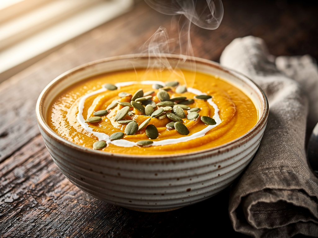 Chicken Soup with Butternut Squash