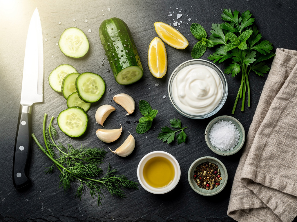 Fresh ingredients gathered and ready for this recipe.