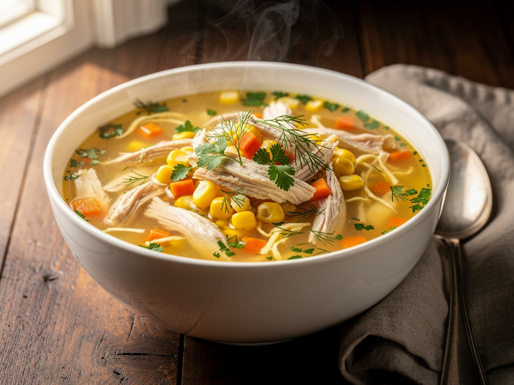 Chinese Chicken Corn Soup