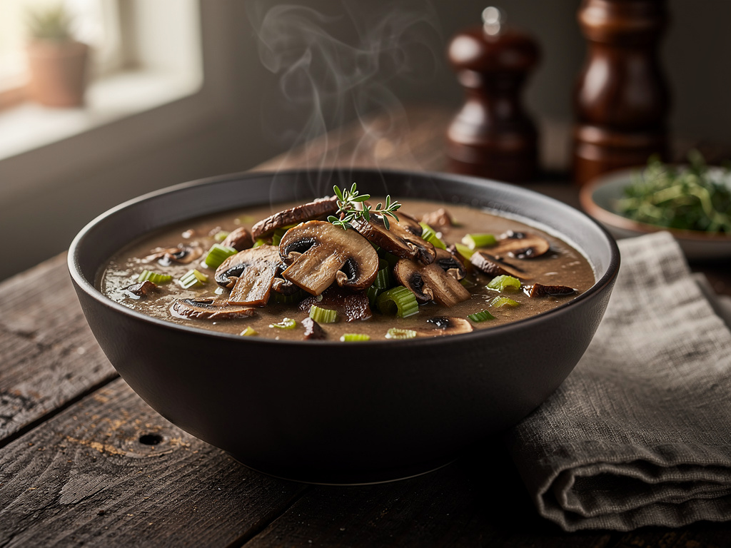 Mushroom Celery Soup