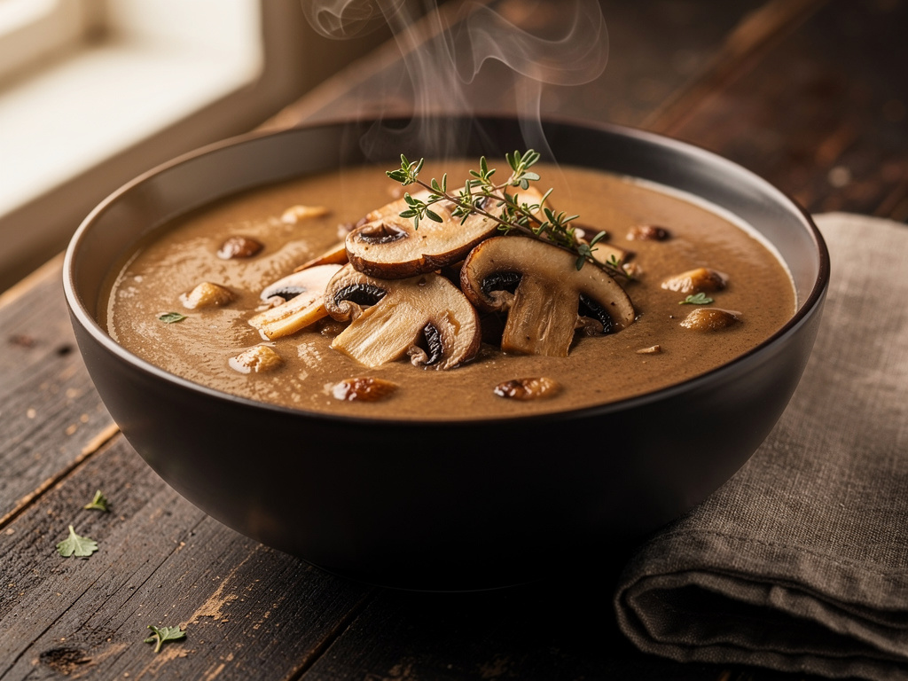 Porcini Mushroom Soup