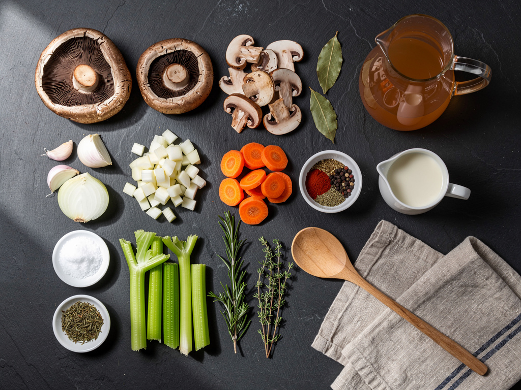 Fresh ingredients gathered and ready for this recipe.