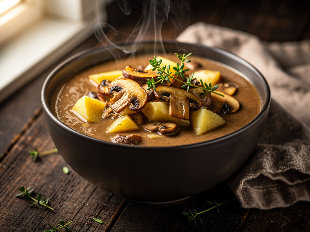 Potato Mushroom Soup