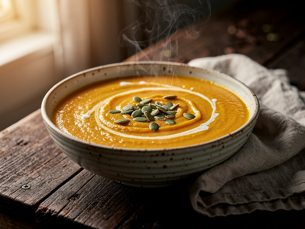Pumpkin Leek Soup