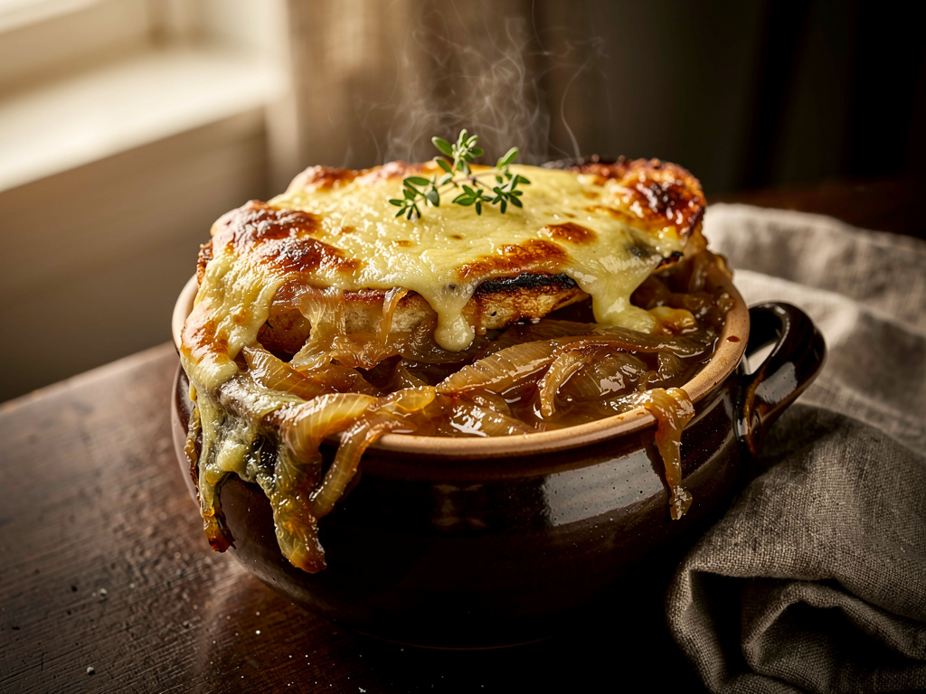 Slow Cooker Onion Soup