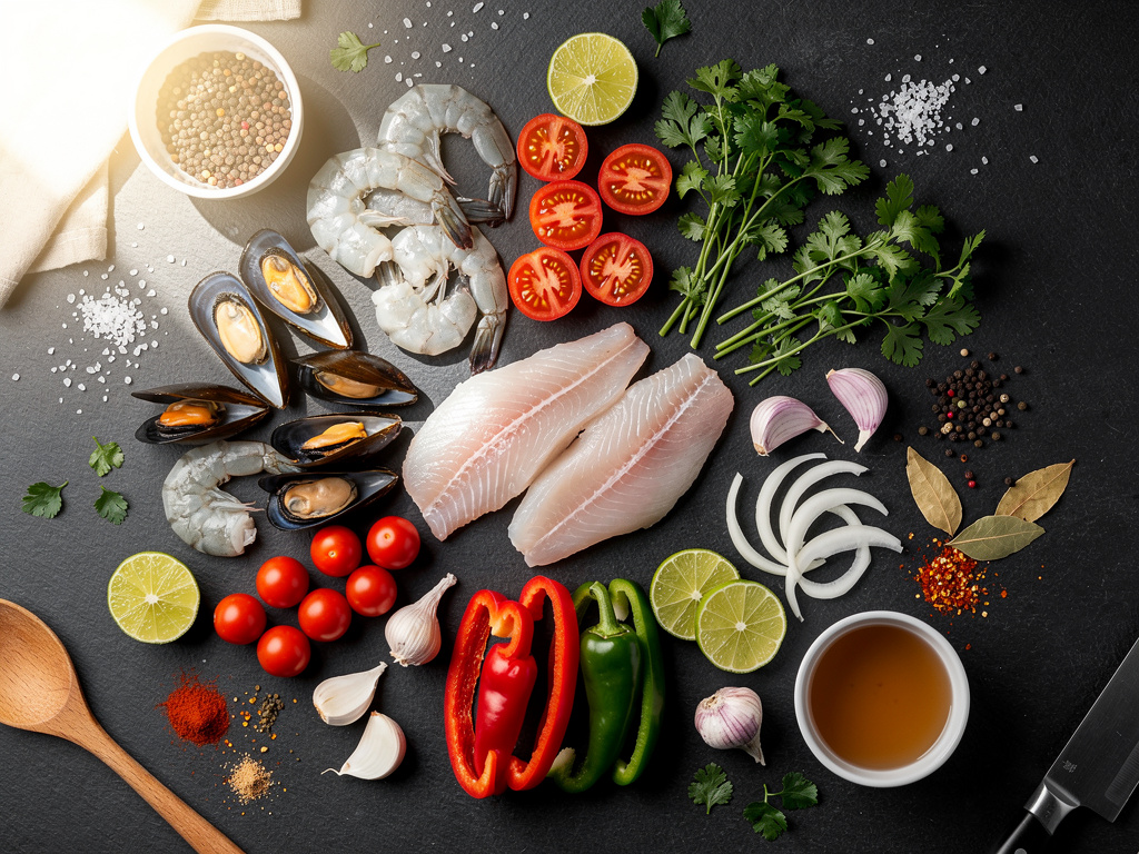 Fresh ingredients gathered and ready for this recipe.