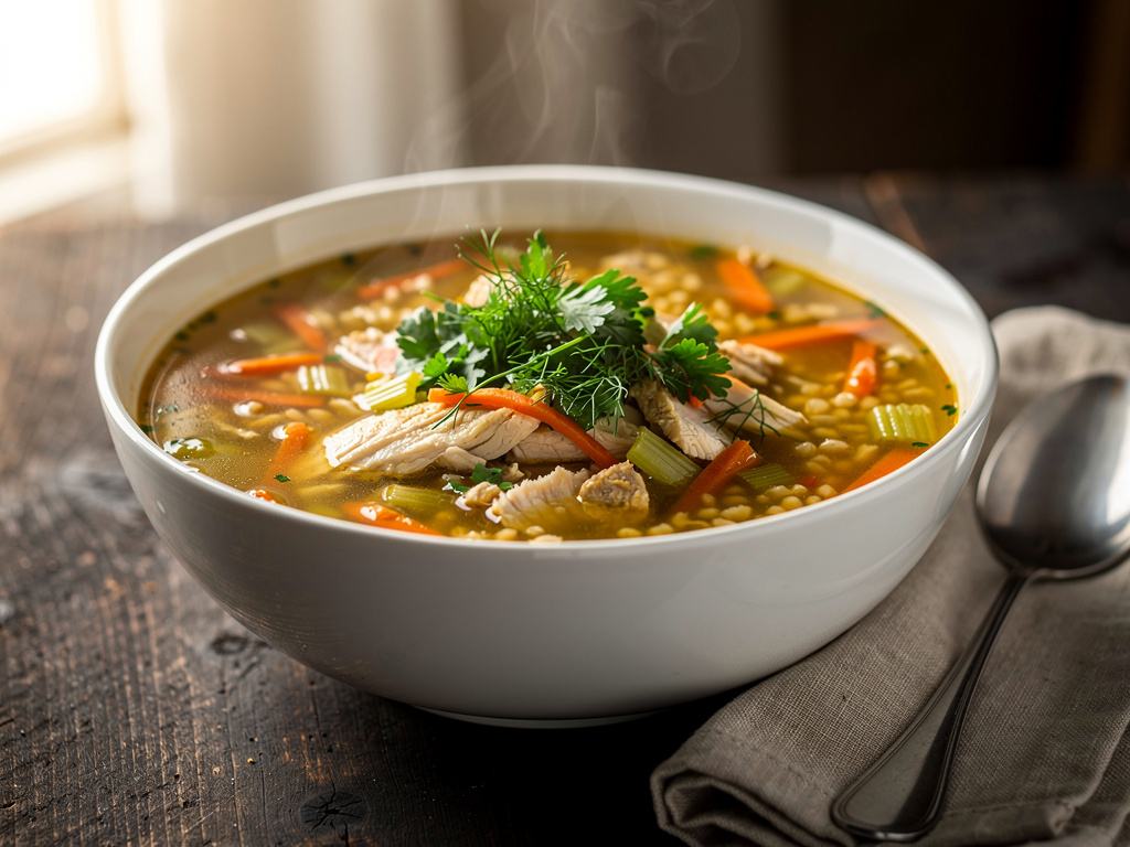Spicy Chicken Soup