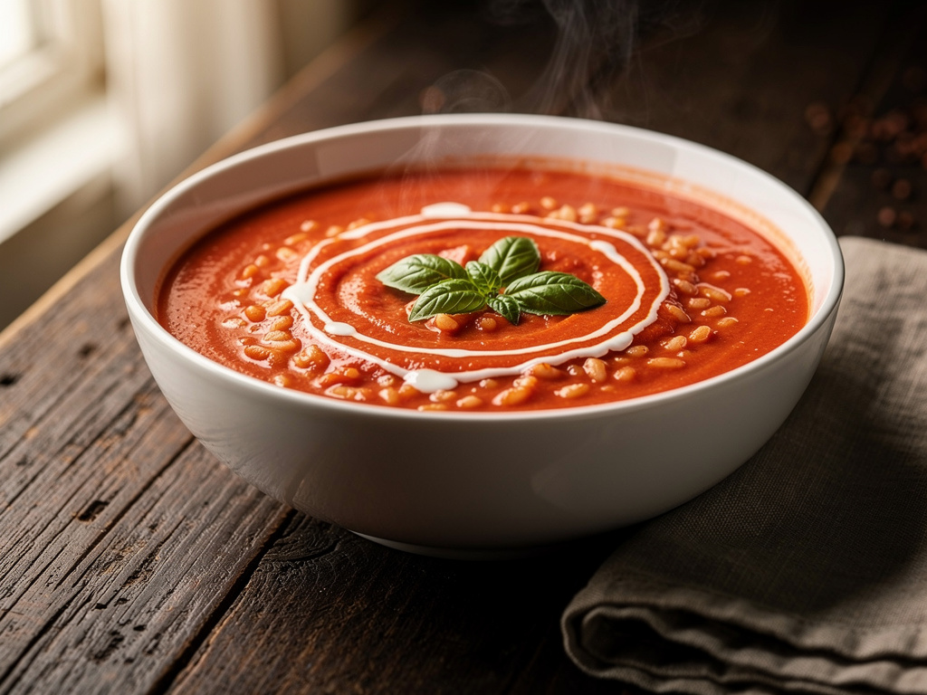 Tomato Rice Soup