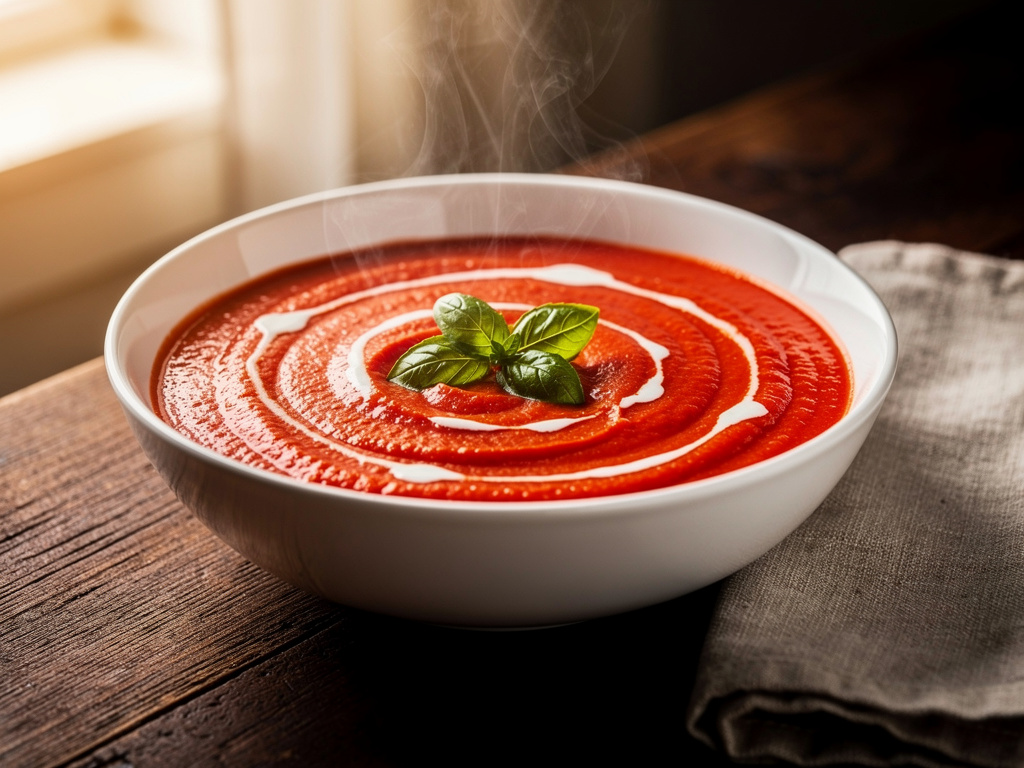 Tomato Zucchini Soup