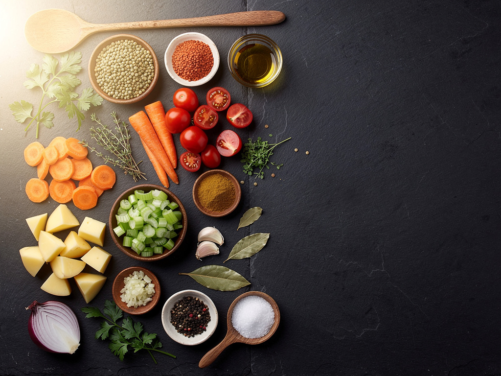 Fresh ingredients gathered and ready for this recipe.