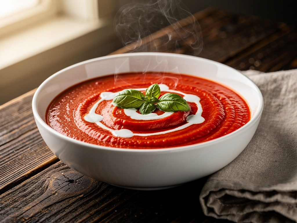 White Bean Soup with Tomato Paste